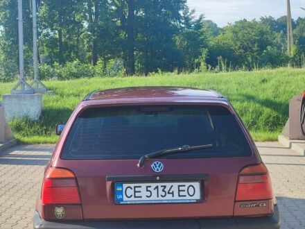 Красный Фольксваген Гольф, объемом двигателя 1.8 л и пробегом 325 тыс. км за 2200 $, фото 1 на Automoto.ua