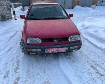 Красный Фольксваген Гольф, объемом двигателя 1.4 л и пробегом 1000 тыс. км за 971 $, фото 1 на Automoto.ua