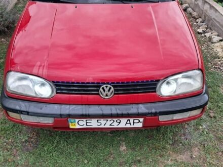 Красный Фольксваген Гольф, объемом двигателя 1.4 л и пробегом 350 тыс. км за 2100 $, фото 1 на Automoto.ua