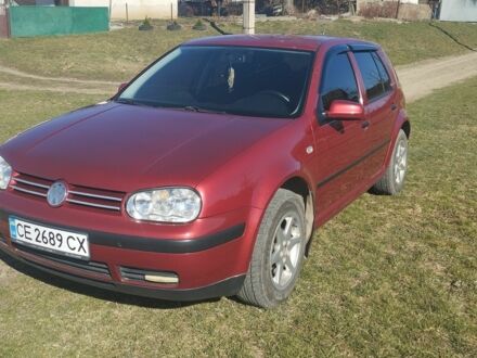 Фольксваген Гольф 1998 в Черновцах на Automoto.ua Красный Фольксваген Гольф, объемом двигателя 1.6 л и пробегом 210 тыс. км за 3900 $, фото 1 на Automoto.ua