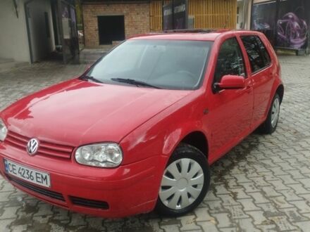 Фольксваген Гольф 1998 в Черновцах на Automoto.ua Красный Фольксваген Гольф, объемом двигателя 1.4 л и пробегом 270 тыс. км за 2800 $, фото 1 на Automoto.ua