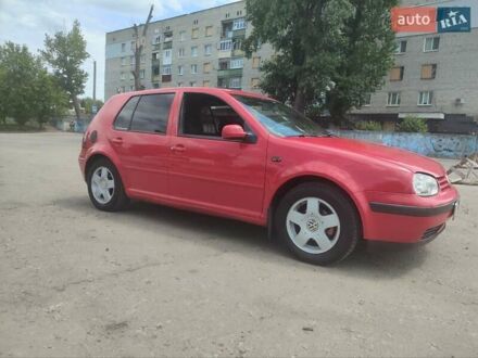 Фольксваген Гольф 1998 в Дружковке на Automoto.ua Красный Фольксваген Гольф, объемом двигателя 1.6 л и пробегом 396 тыс. км за 3700 $, фото 1 на Automoto.ua