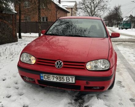 Красный Фольксваген Гольф, объемом двигателя 1.4 л и пробегом 380 тыс. км за 2000 $, фото 1 на Automoto.ua