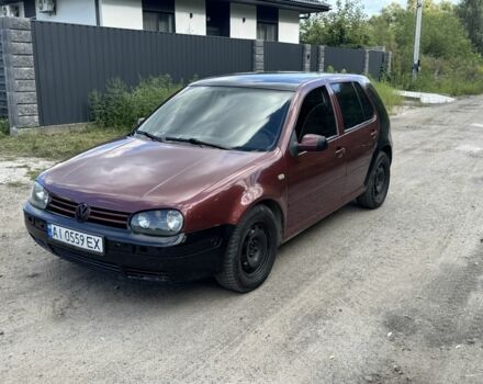 Червоний Фольксваген Гольф, об'ємом двигуна 1.6 л та пробігом 250 тис. км за 1750 $, фото 1 на Automoto.ua