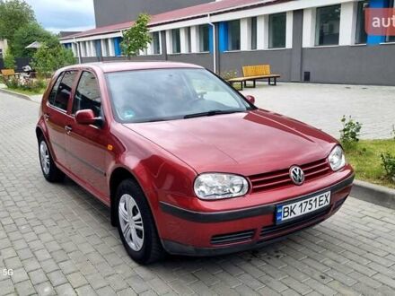 Фольксваген Гольф 1998 у Луцьку на Automoto.ua Червоний Фольксваген Гольф, об'ємом двигуна 1.39 л та пробігом 296 тис. км за 3450 $, фото 1 на Automoto.ua