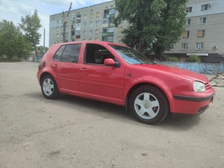 Фольксваген Гольф 1998 в Дружковке на Automoto.ua Красный Фольксваген Гольф, объемом двигателя 1.6 л и пробегом 390 тыс. км за 3900 $, фото 1 на Automoto.ua