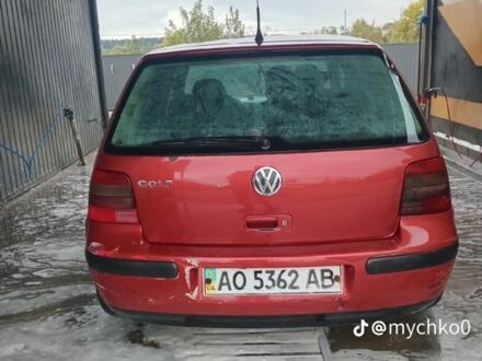 Червоний Фольксваген Гольф, об'ємом двигуна 1.4 л та пробігом 3 тис. км за 1600 $, фото 1 на Automoto.ua