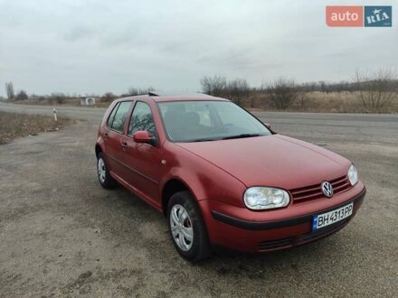 Фольксваген Гольф 1999 в Балте на Automoto.ua Красный Фольксваген Гольф, объемом двигателя 1.39 л и пробегом 195 тыс. км за 3750 $, фото 1 на Automoto.ua