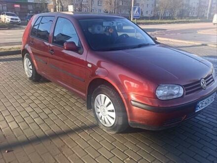 Червоний Фольксваген Гольф, об'ємом двигуна 1.9 л та пробігом 404 тис. км за 4550 $, фото 1 на Automoto.ua