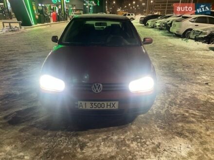 Красный Фольксваген Гольф, объемом двигателя 1.4 л и пробегом 281 тыс. км за 3600 $, фото 1 на Automoto.ua