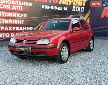 Червоний Фольксваген Гольф, об'ємом двигуна 1.6 л та пробігом 318 тис. км за 3300 $, фото 1 на Automoto.ua