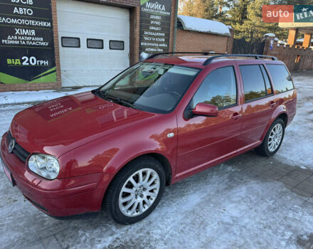 Червоний Фольксваген Гольф, об'ємом двигуна 1.6 л та пробігом 212 тис. км за 4700 $, фото 1 на Automoto.ua