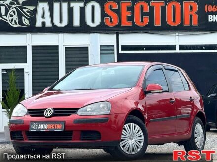 Червоний Фольксваген Гольф, об'ємом двигуна 1.4 л та пробігом 220 тис. км за 4500 $, фото 1 на Automoto.ua