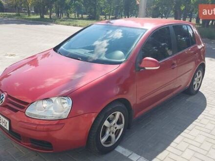 Красный Фольксваген Гольф, объемом двигателя 2 л и пробегом 316 тыс. км за 5000 $, фото 1 на Automoto.ua