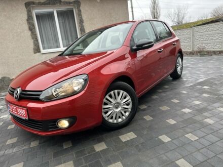 Красный Фольксваген Гольф, объемом двигателя 1.4 л и пробегом 202 тыс. км за 7300 $, фото 1 на Automoto.ua