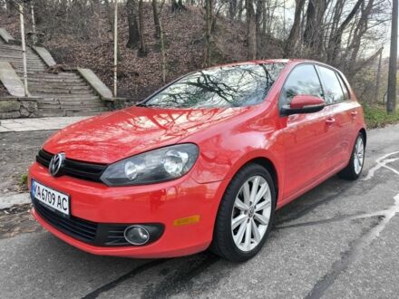Красный Фольксваген Гольф, объемом двигателя 1.97 л и пробегом 158 тыс. км за 10598 $, фото 1 на Automoto.ua