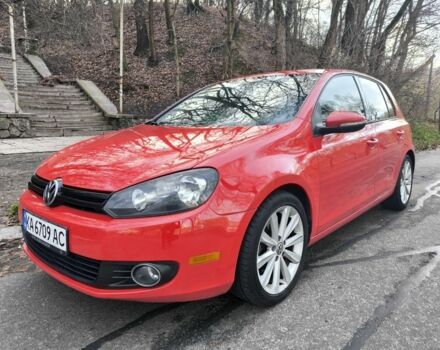 Красный Фольксваген Гольф, объемом двигателя 1.97 л и пробегом 158 тыс. км за 10598 $, фото 1 на Automoto.ua