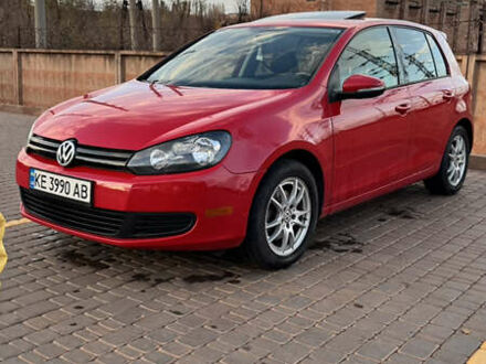 Красный Фольксваген Гольф, объемом двигателя 2.48 л и пробегом 194 тыс. км за 9900 $, фото 1 на Automoto.ua