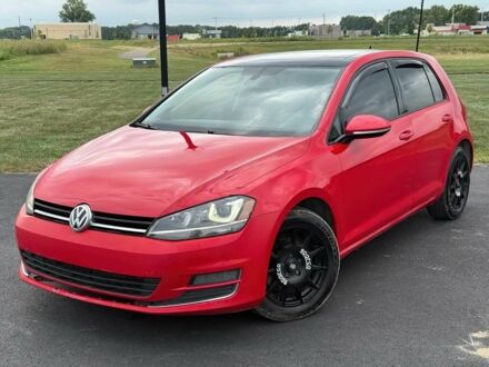 Красный Фольксваген Гольф, объемом двигателя 2 л и пробегом 80 тыс. км за 2500 $, фото 1 на Automoto.ua