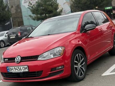 Красный Фольксваген Гольф, объемом двигателя 1.8 л и пробегом 125 тыс. км за 12900 $, фото 1 на Automoto.ua
