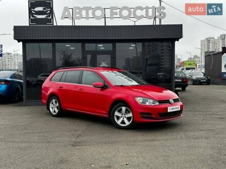Красный Фольксваген Гольф, объемом двигателя 1.97 л и пробегом 234 тыс. км за 13990 $, фото 1 на Automoto.ua