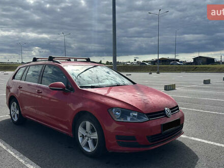 Красный Фольксваген Гольф, объемом двигателя 1.97 л и пробегом 177 тыс. км за 12400 $, фото 1 на Automoto.ua