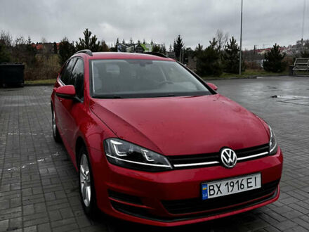 Красный Фольксваген Гольф, объемом двигателя 1.97 л и пробегом 268 тыс. км за 12700 $, фото 1 на Automoto.ua