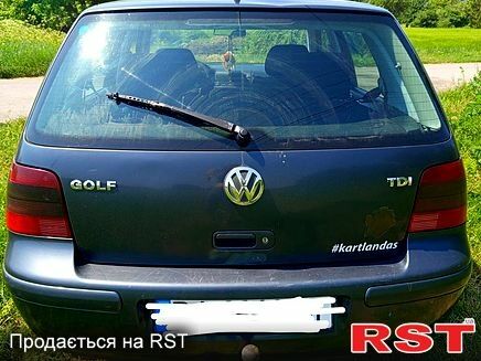 Фольксваген Гольф, объемом двигателя 1.9 л и пробегом 272 тыс. км за 3500 $, фото 2 на Automoto.ua