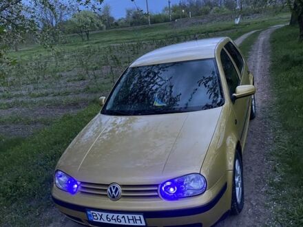 Фольксваген Гольф 1998 в Хмельницком на Automoto.ua Желтый Фольксваген Гольф, объемом двигателя 1.4 л и пробегом 356 тыс. км за 3500 $, фото 1 на Automoto.ua