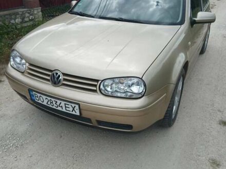 Фольксваген Гольф 2003 у Збараже на Automoto.ua Жовтий Фольксваген Гольф, об'ємом двигуна 1.6 л та пробігом 184 тис. км за 5300 $, фото 1 на Automoto.ua