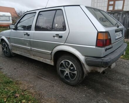 Серый Фольксваген Гольф, объемом двигателя 1.6 л и пробегом 357 тыс. км за 1000 $, фото 2 на Automoto.ua