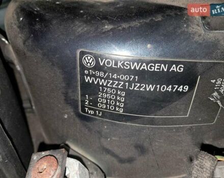 Серый Фольксваген Гольф, объемом двигателя 1.6 л и пробегом 252 тыс. км за 4500 $, фото 7 на Automoto.ua