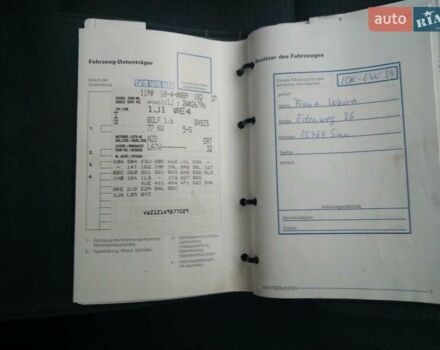 Серый Фольксваген Гольф, объемом двигателя 1.6 л и пробегом 232 тыс. км за 4600 $, фото 9 на Automoto.ua