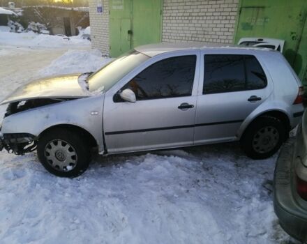 Серый Фольксваген Гольф, объемом двигателя 1.4 л и пробегом 215 тыс. км за 1550 $, фото 8 на Automoto.ua