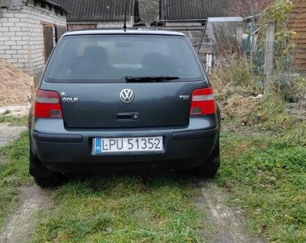 Серый Фольксваген Гольф, объемом двигателя 1.9 л и пробегом 357 тыс. км за 1700 $, фото 8 на Automoto.ua