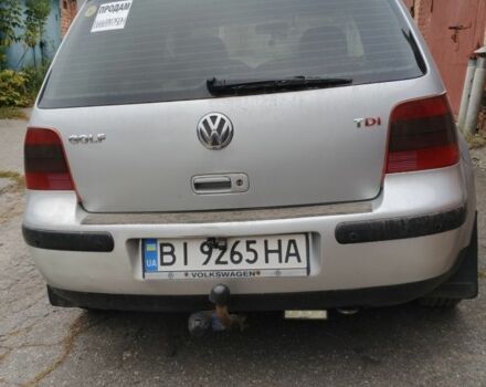 Серый Фольксваген Гольф, объемом двигателя 1.9 л и пробегом 310 тыс. км за 4500 $, фото 6 на Automoto.ua