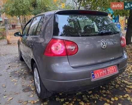 Серый Фольксваген Гольф, объемом двигателя 1.6 л и пробегом 212 тыс. км за 5990 $, фото 5 на Automoto.ua