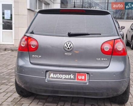 Серый Фольксваген Гольф, объемом двигателя 1.6 л и пробегом 216 тыс. км за 7440 $, фото 5 на Automoto.ua