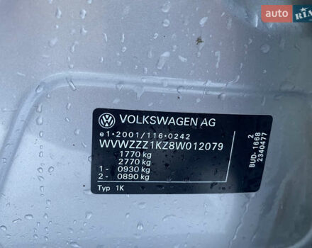 Серый Фольксваген Гольф, объемом двигателя 1.4 л и пробегом 166 тыс. км за 5500 $, фото 14 на Automoto.ua