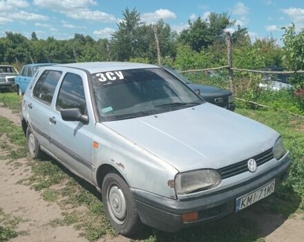 Серый Фольксваген Гольф, объемом двигателя 1.9 л и пробегом 182 тыс. км за 300 $, фото 3 на Automoto.ua