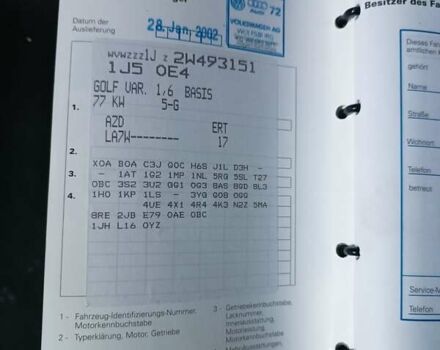 Сірий Фольксваген Гольф, об'ємом двигуна 1.6 л та пробігом 215 тис. км за 5300 $, фото 26 на Automoto.ua