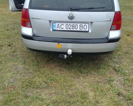 Серый Фольксваген Гольф, объемом двигателя 1.9 л и пробегом 280 тыс. км за 4000 $, фото 3 на Automoto.ua