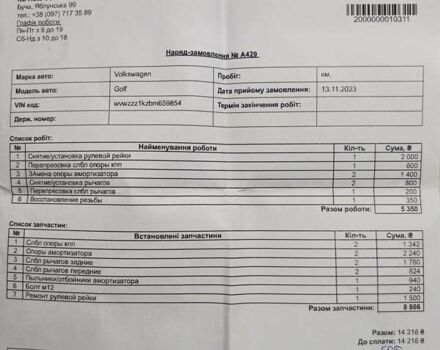 Серый Фольксваген Гольф, объемом двигателя 1.2 л и пробегом 230 тыс. км за 7250 $, фото 12 на Automoto.ua