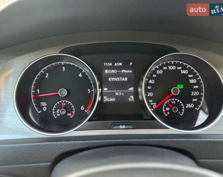 Сірий Фольксваген Гольф, об'ємом двигуна 1.6 л та пробігом 245 тис. км за 12500 $, фото 12 на Automoto.ua