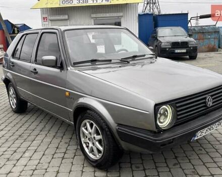 Серый Фольксваген Гольф, объемом двигателя 1.6 л и пробегом 381 тыс. км за 1300 $, фото 1 на Automoto.ua