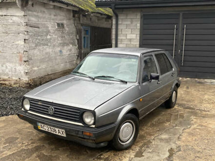 Серый Фольксваген Гольф, объемом двигателя 1.6 л и пробегом 328 тыс. км за 850 $, фото 1 на Automoto.ua