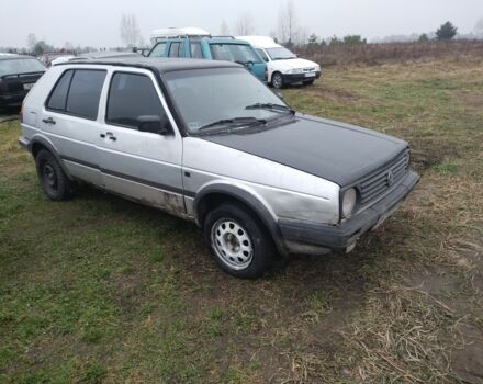 Серый Фольксваген Гольф, объемом двигателя 1.6 л и пробегом 400 тыс. км за 450 $, фото 1 на Automoto.ua