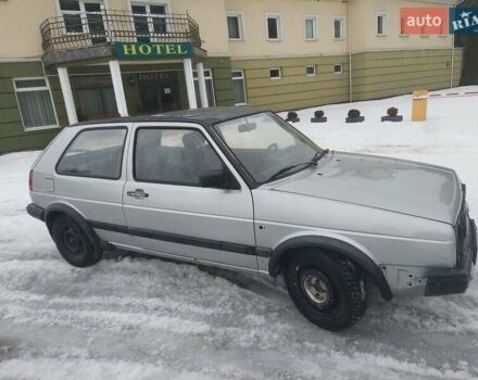 Серый Фольксваген Гольф, объемом двигателя 1.8 л и пробегом 205 тыс. км за 650 $, фото 1 на Automoto.ua