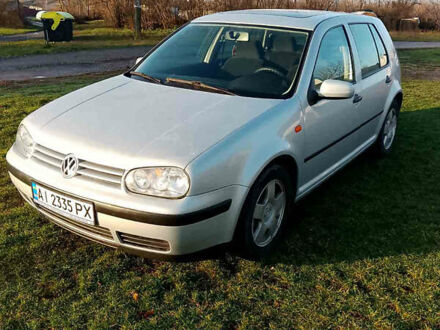 Серый Фольксваген Гольф, объемом двигателя 1.39 л и пробегом 201 тыс. км за 4500 $, фото 1 на Automoto.ua
