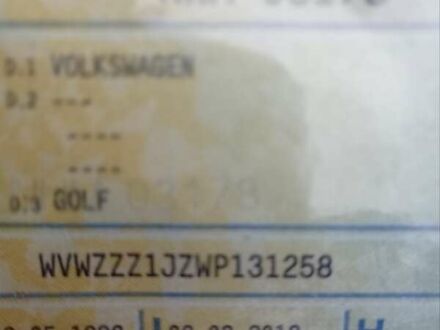 Серый Фольксваген Гольф, объемом двигателя 1.9 л и пробегом 300 тыс. км за 1300 $, фото 1 на Automoto.ua